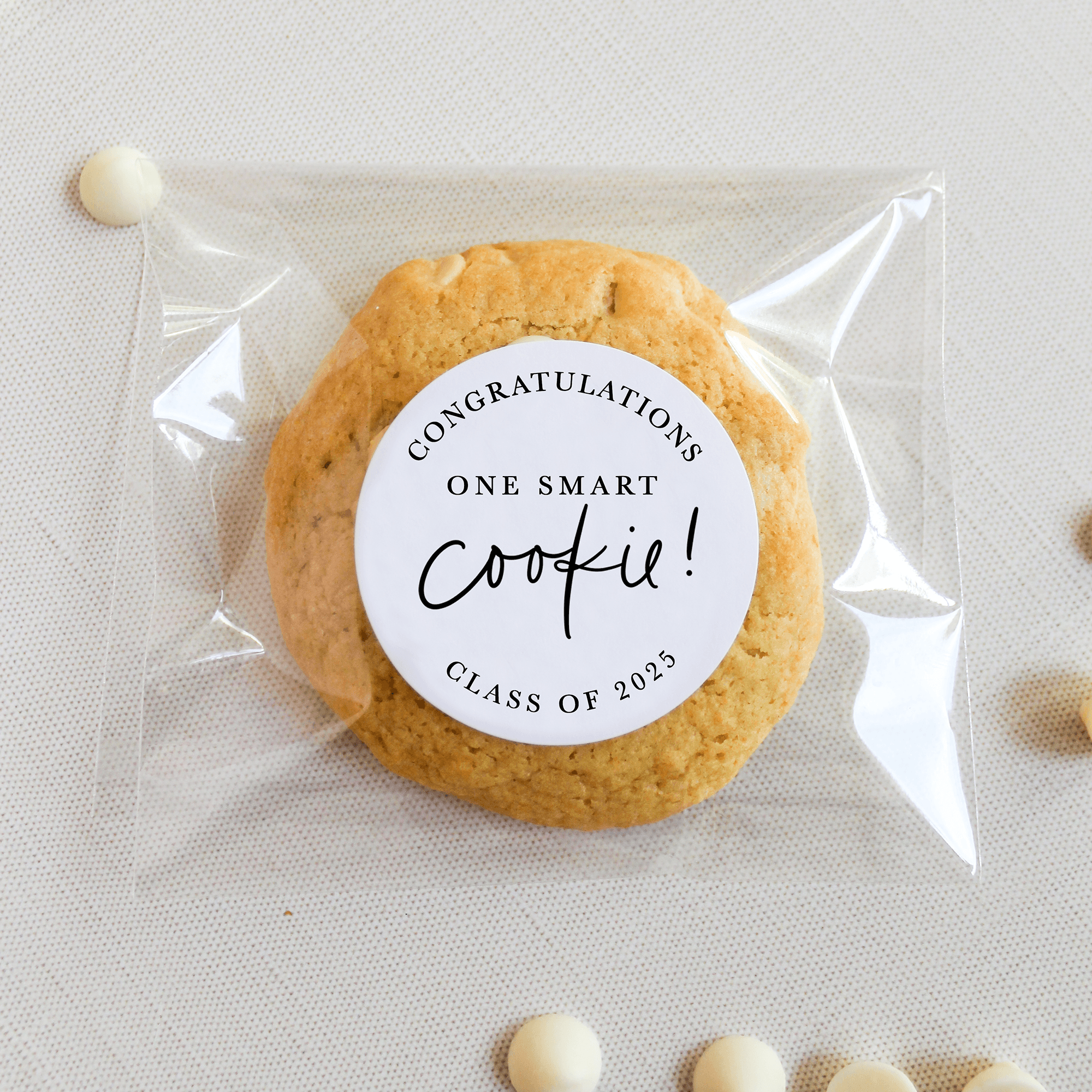 One Smart Cookie Graduation Stickers - Pack of 20