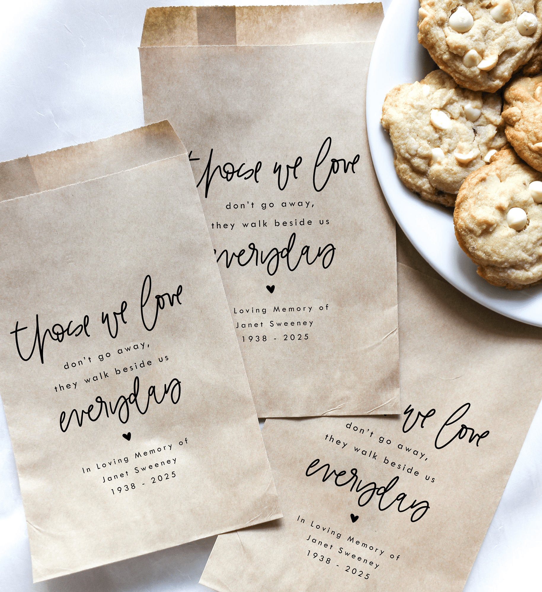 Memorial Favor Bags