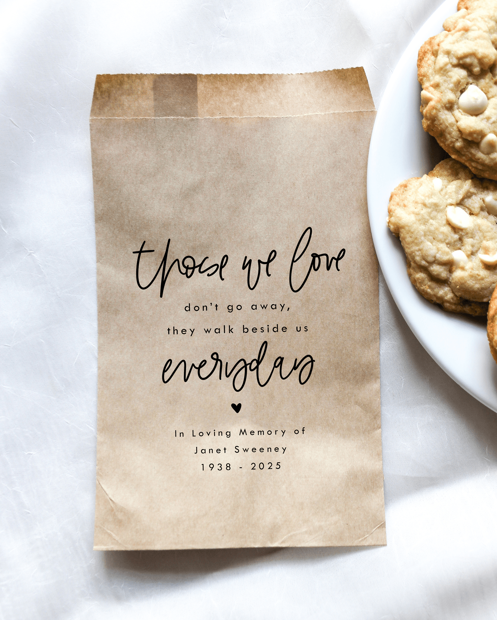 Memorial Favor Bags