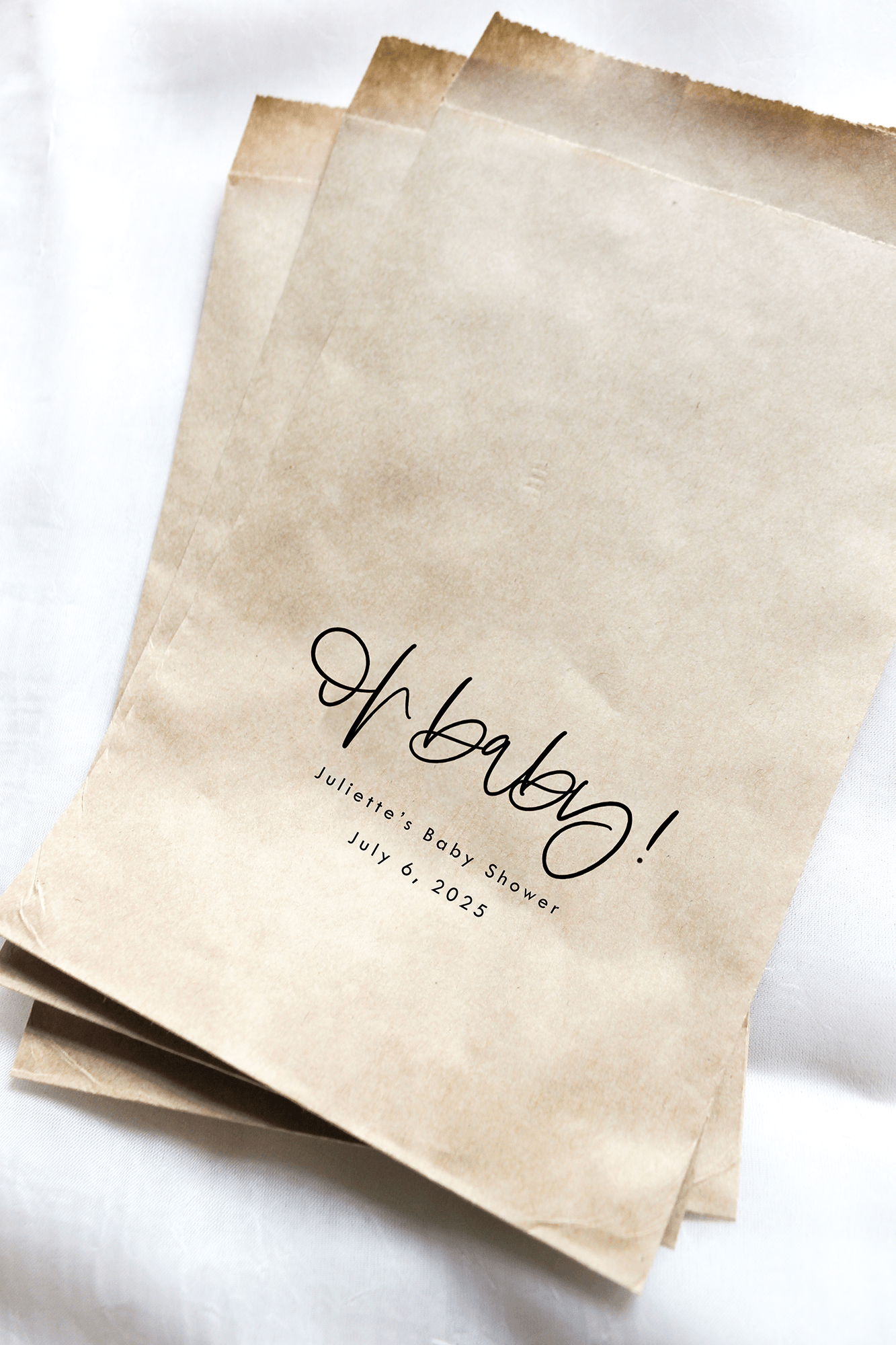 Oh Baby! Favor Bags